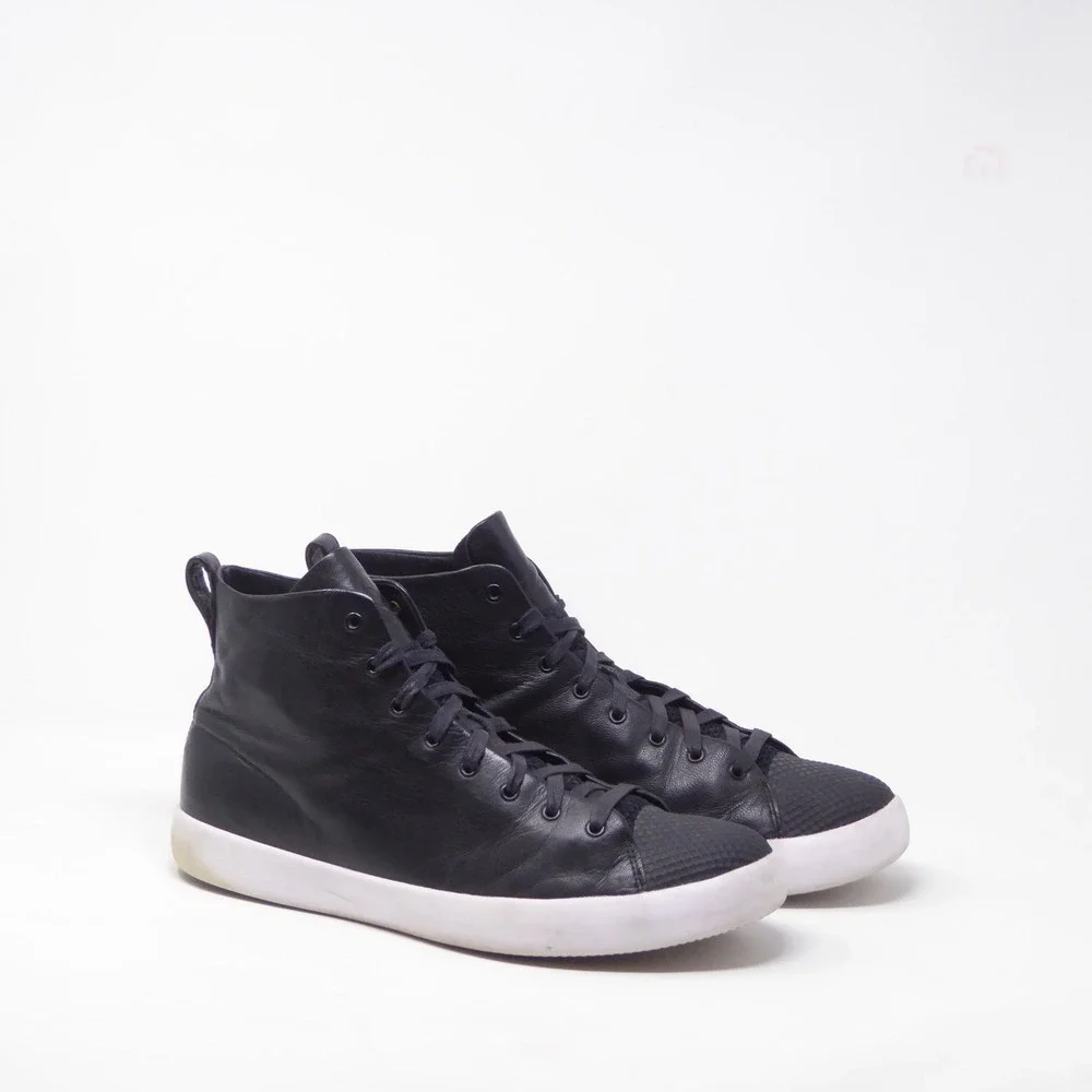 Converse Mens Chuck Taylor All Star Modern High Top HTM Black Leather 12.5